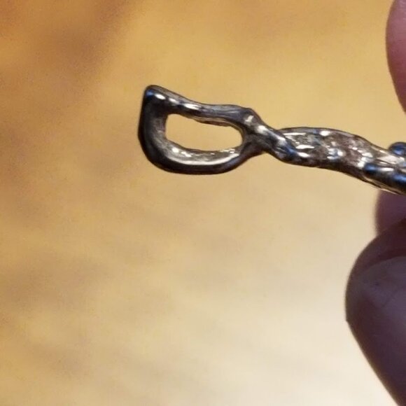 Vintage Silver 925 Cross Crucifix Pendant, Charm, Religious, Dainty - Picture 8 of 9